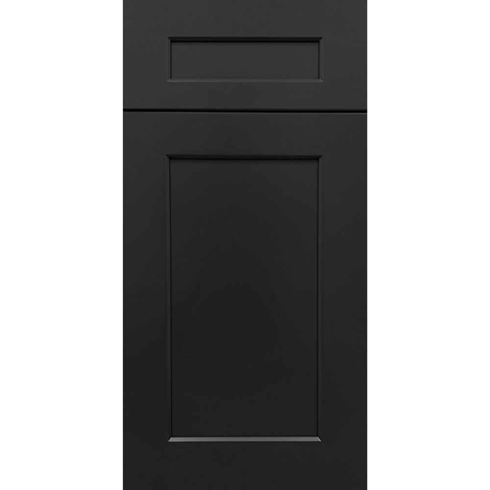 Tailored Series Shaker Door in Black