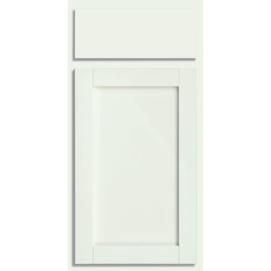 Appeal Shaker Laminate White Cabinets