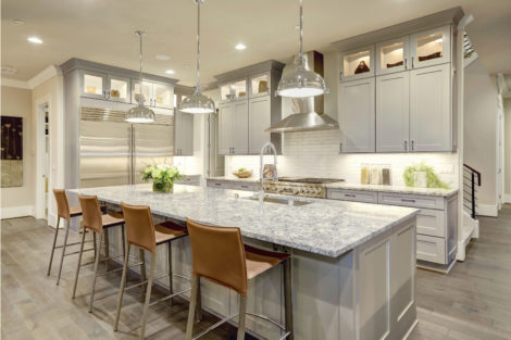 Tailored Shaker Pewter Cabinetry